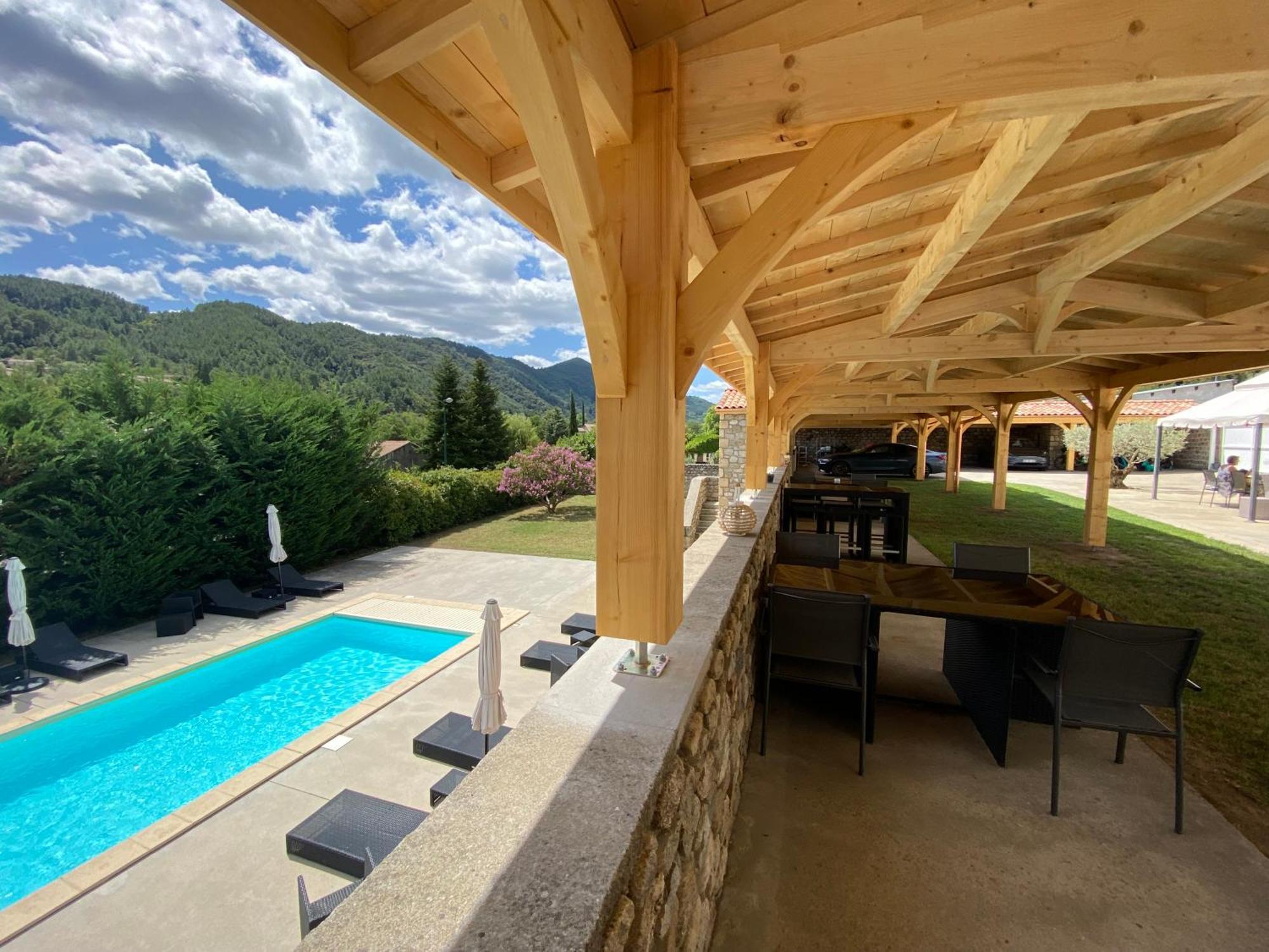 Bed and Breakfast Domaine Les Buis à Saint-Fortunat-sur-Eyrieux Extérieur photo