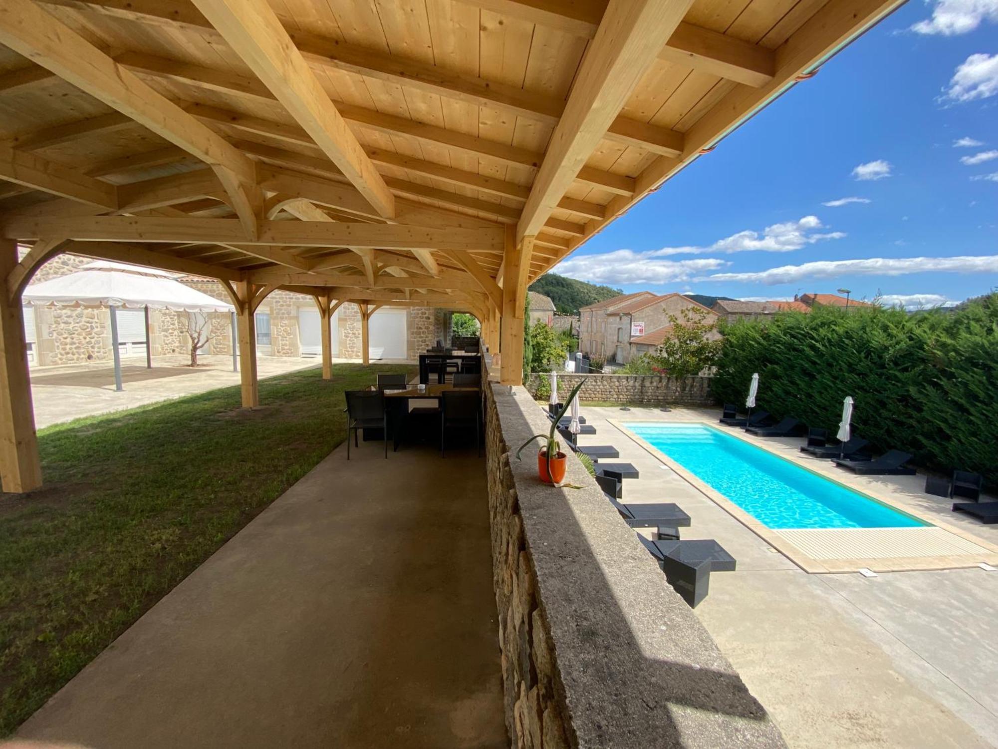 Bed and Breakfast Domaine Les Buis à Saint-Fortunat-sur-Eyrieux Extérieur photo