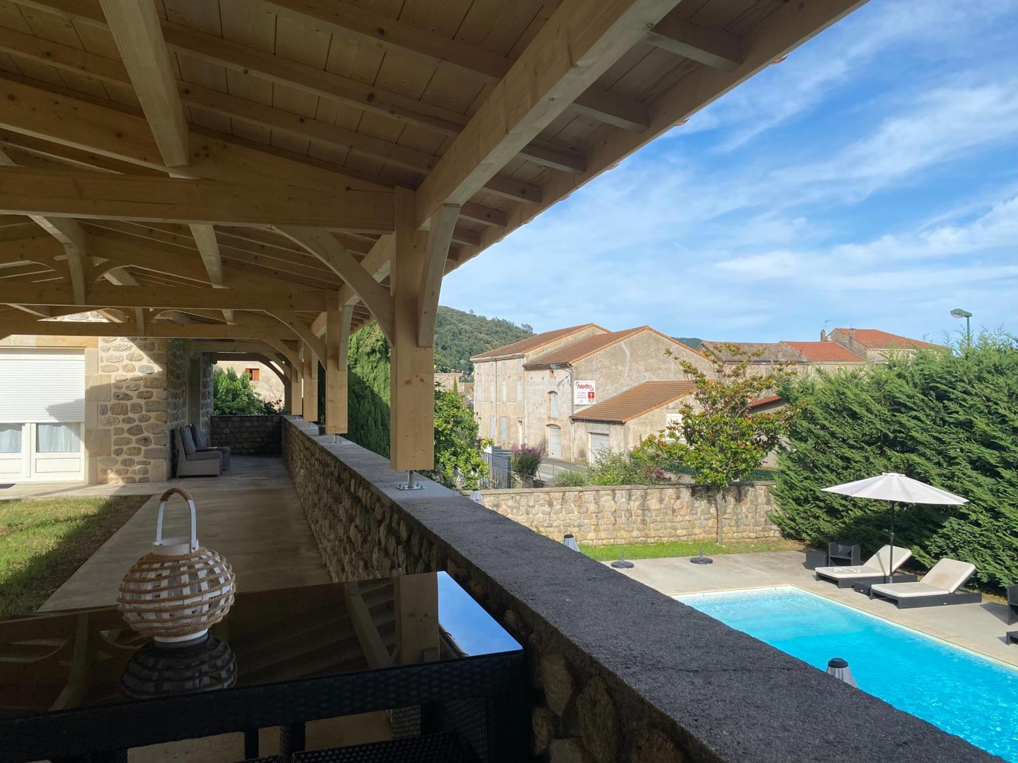 Bed and Breakfast Domaine Les Buis à Saint-Fortunat-sur-Eyrieux Extérieur photo